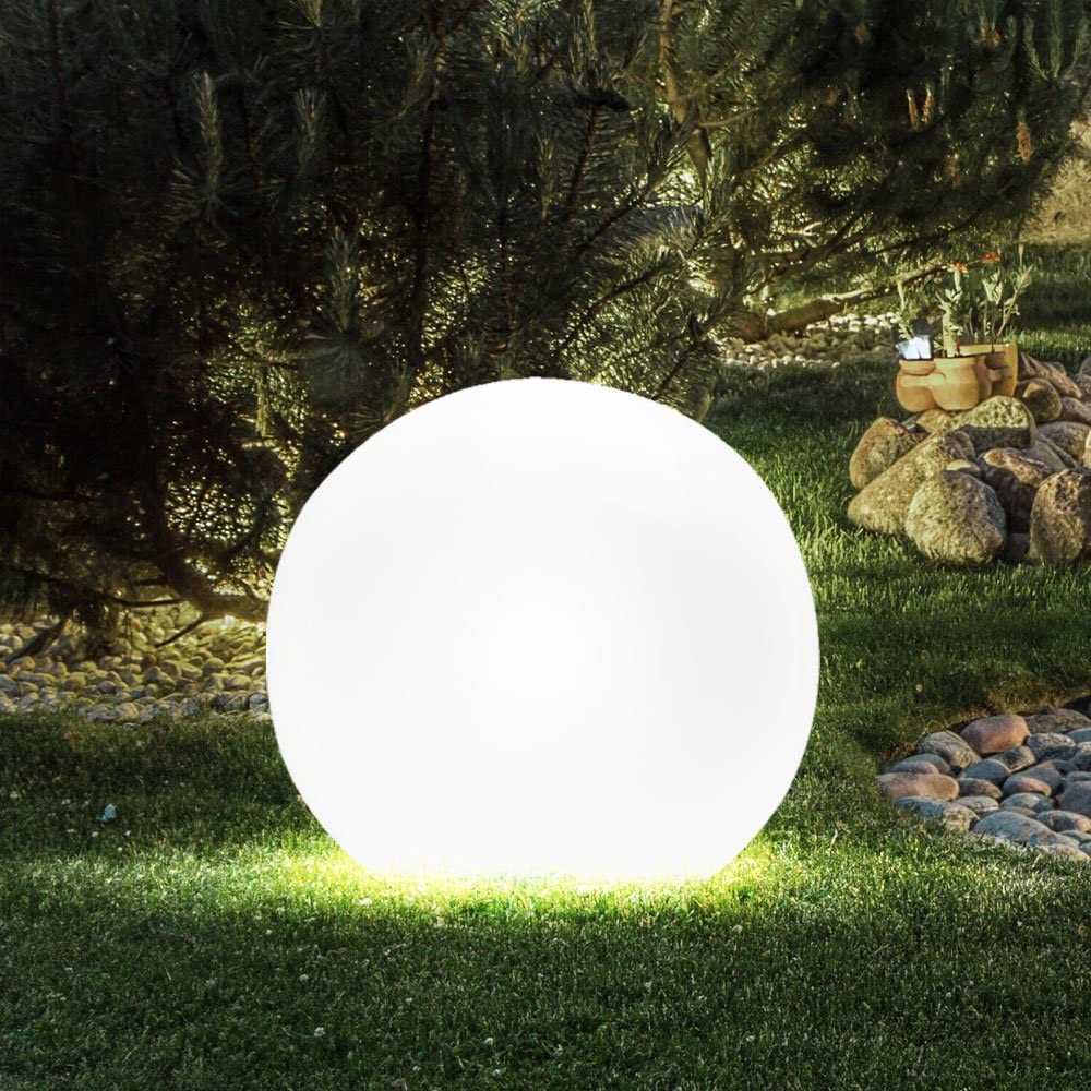 Solar Spherical Garden Light | Weatherproof, 16 Colors, Remote Control