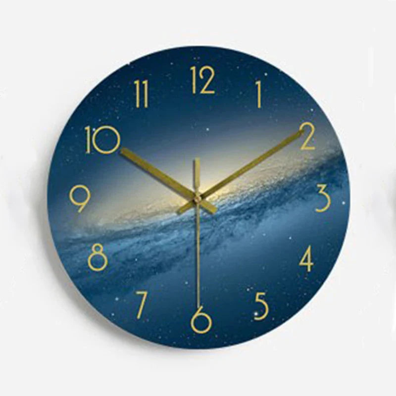 TimelessUniverse - Driven Glass Wall Clock