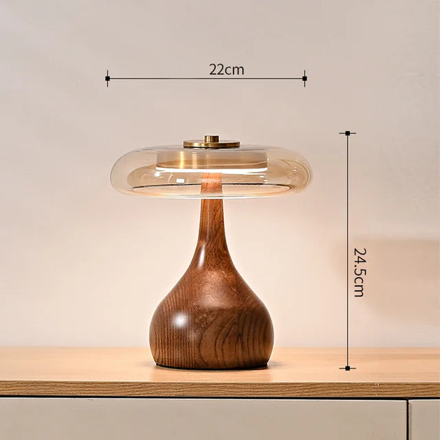 LuxeCopper - Mushroom Desk Lamp