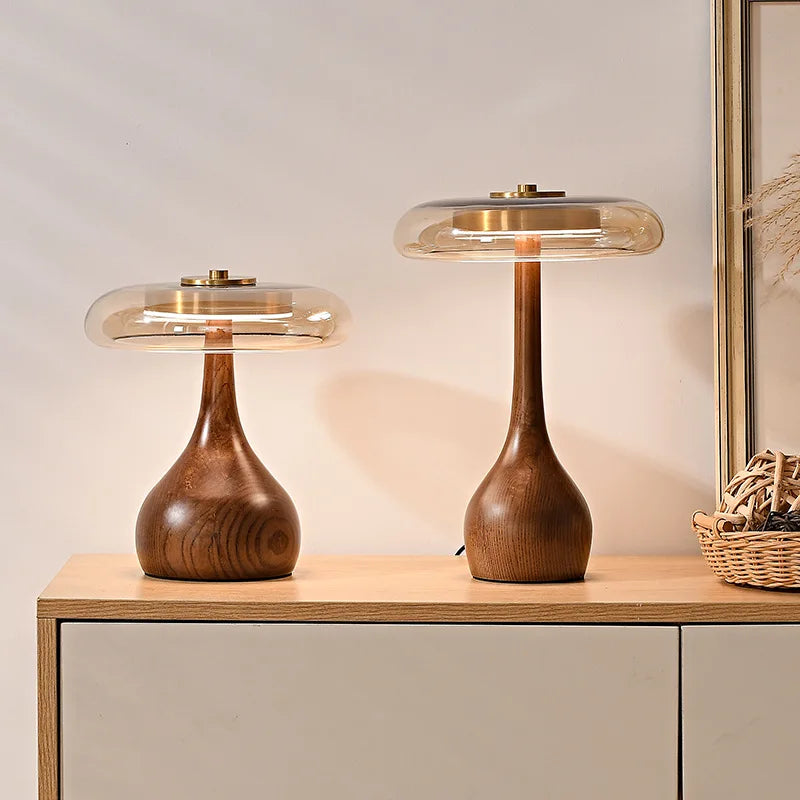 LuxeCopper - Mushroom Desk Lamp