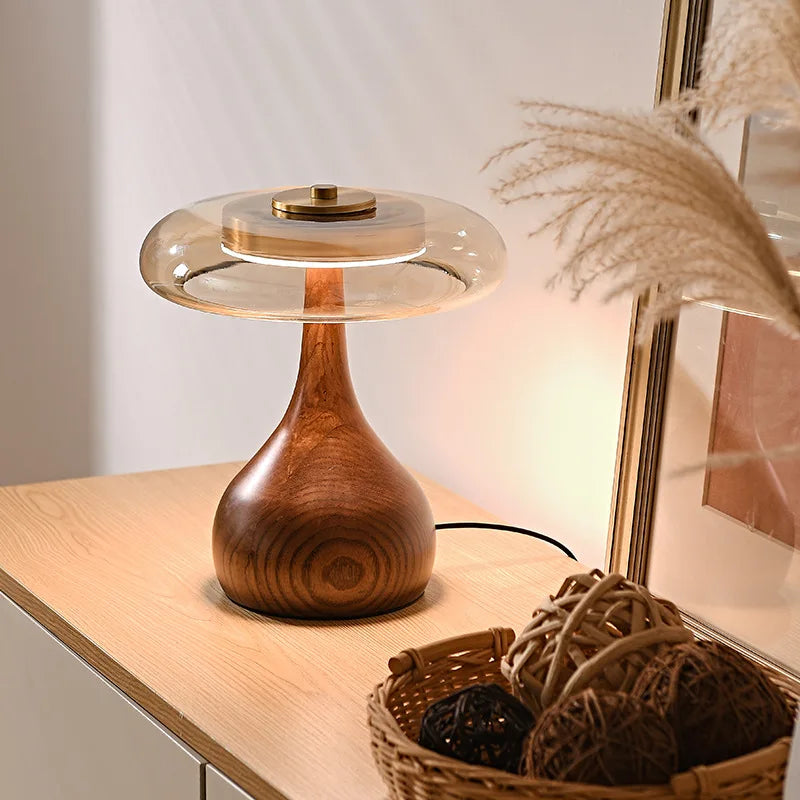 LuxeCopper - Mushroom Desk Lamp