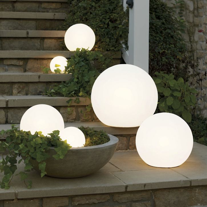 Solar Spherical Garden Light | Weatherproof, 16 Colors, Remote Control