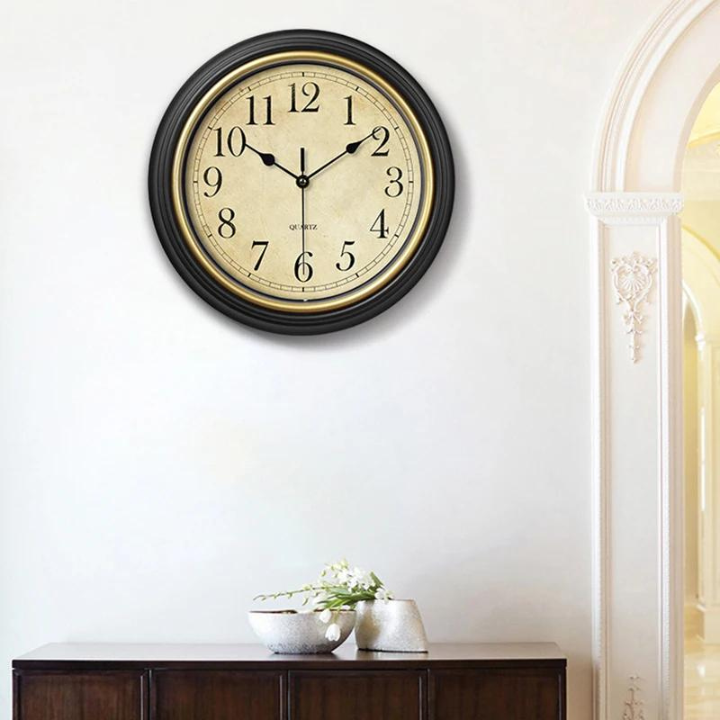 TimelessWood - Classic Wall Clock in Brown | Elegant design and enduring charm