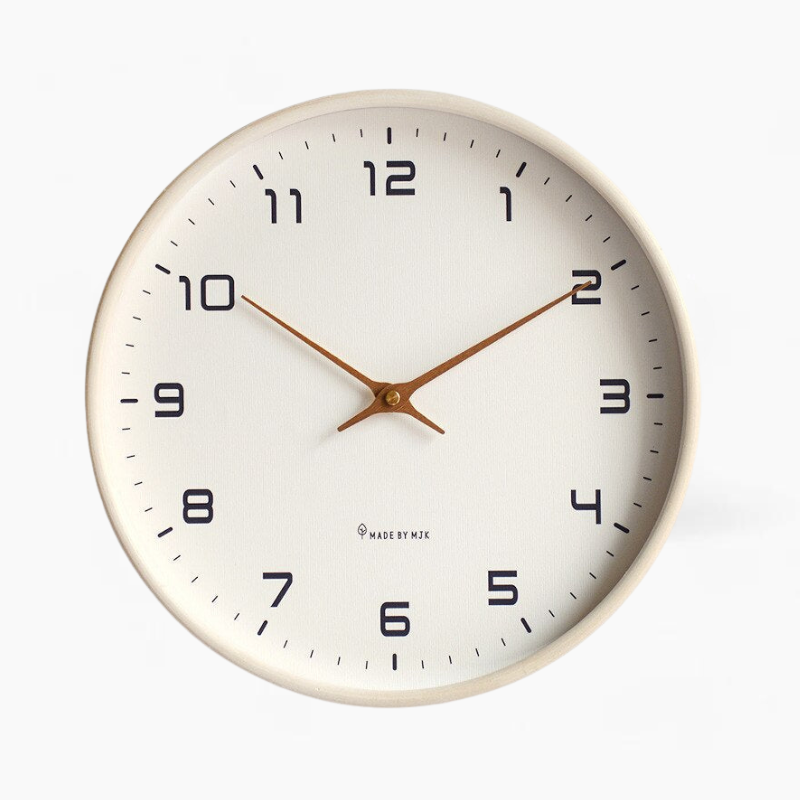 Wooden Wall Clock - Scandinavian Simplicity | Timeless design and natural beauty