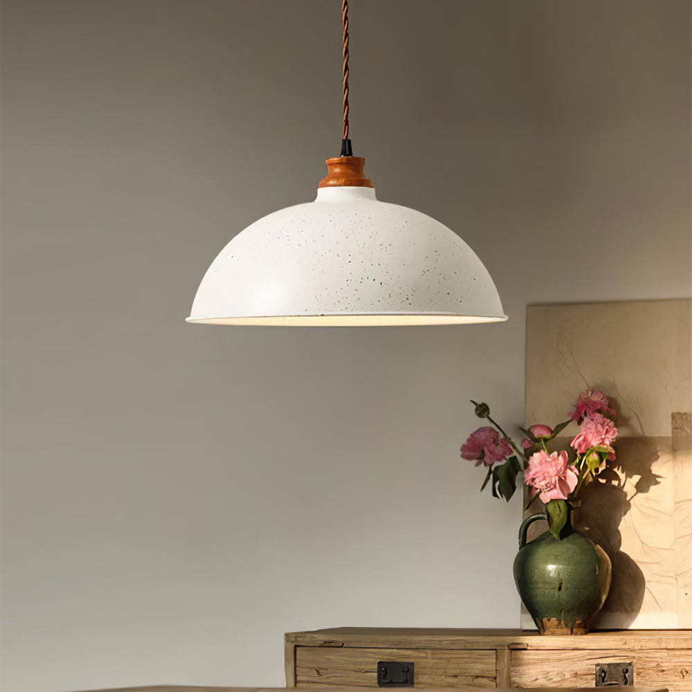 Modern Pendant Lights | Adjustable White Wrought Iron Lighting