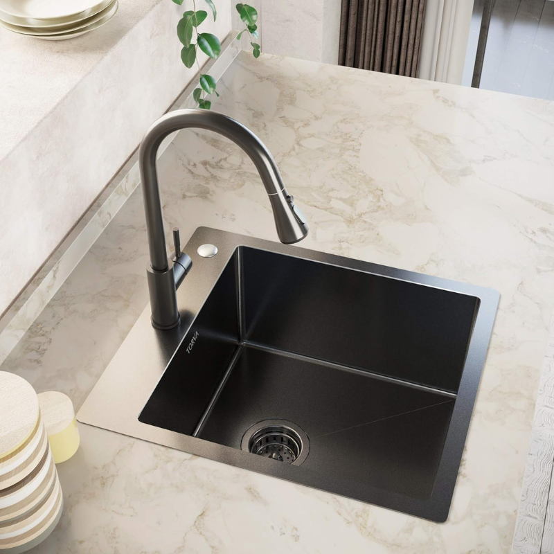 Pull-Out Touch Sensor Kitchen Faucet | Modern Convenience and Elegant Design