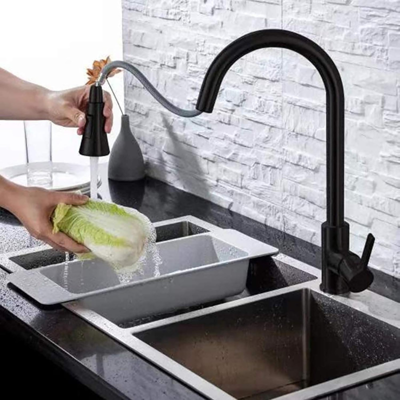 Pull-Out Touch Sensor Kitchen Faucet | Modern Convenience and Elegant Design