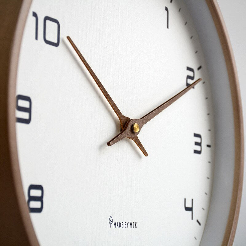 Wooden Wall Clock - Scandinavian Simplicity | Timeless design and natural beauty