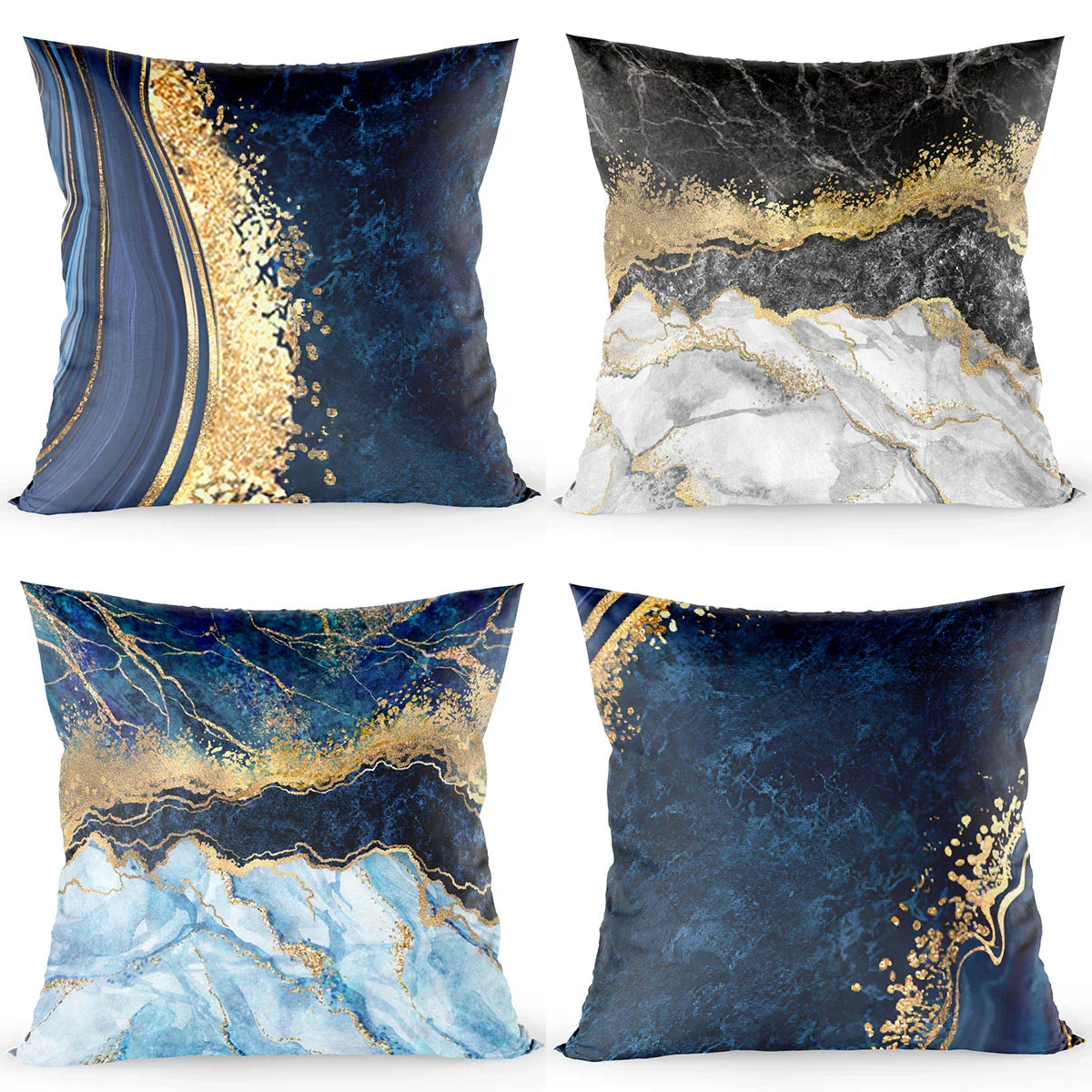 LuminaWave - Pillowcase with Pebble Pattern