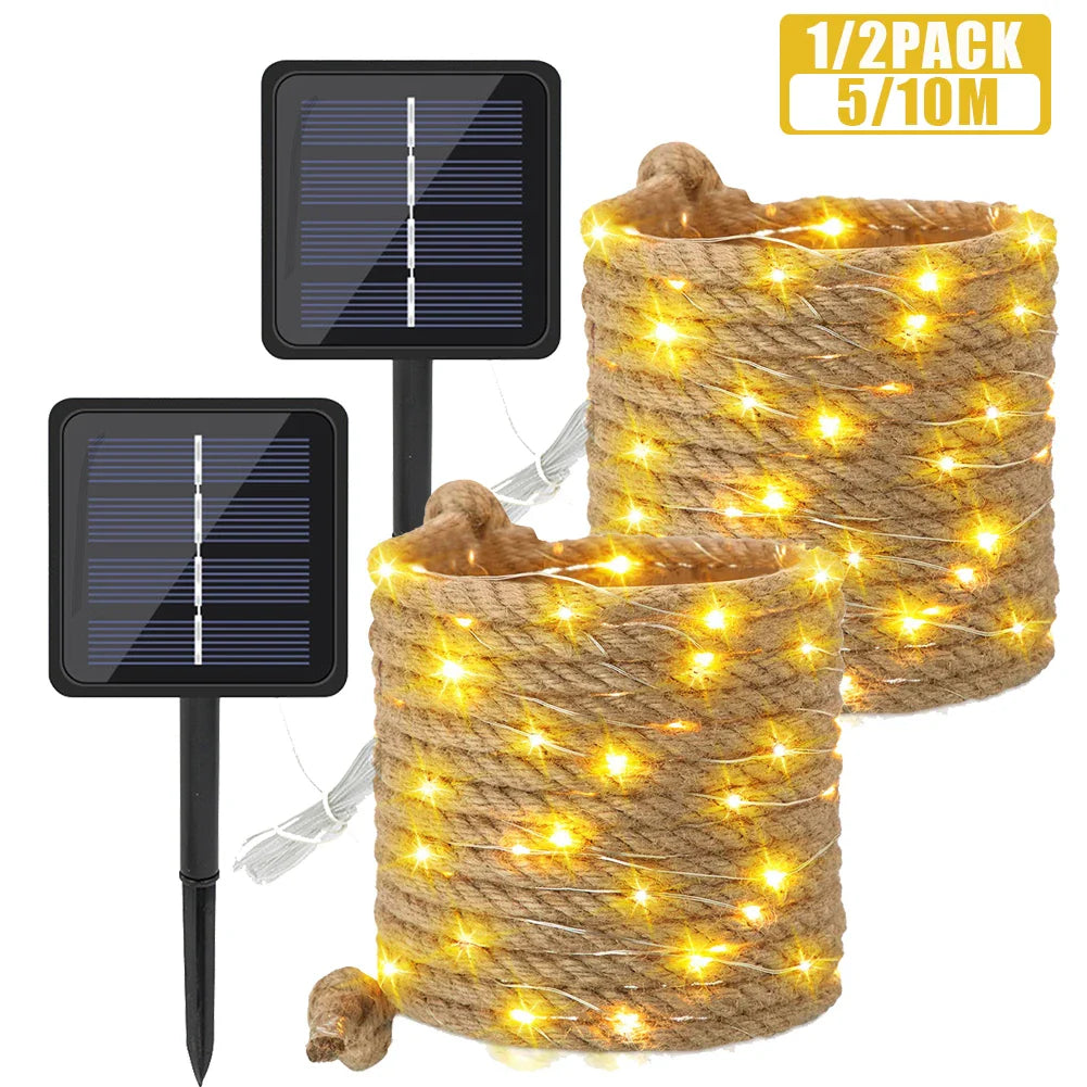 StarrySkies - Enchanting Solar String Lights