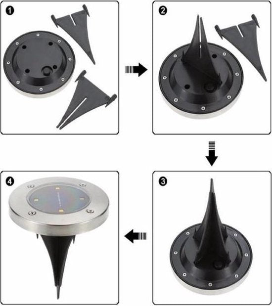 LED Solar Garden Lights | Deluxe Waterproof Outdoor Lighting