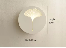 Modern minimalist LED wall lamp