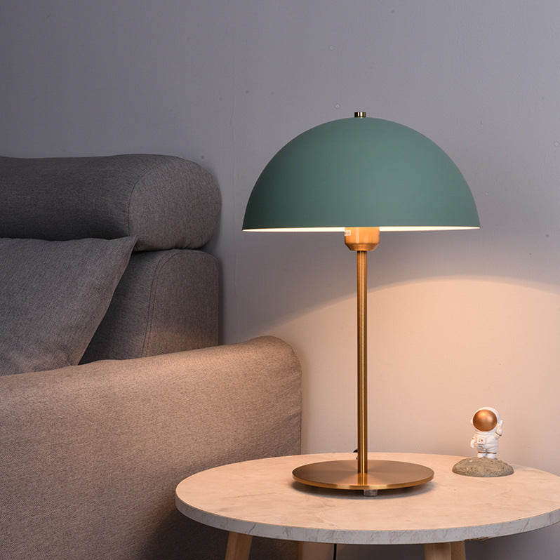 Modern Mushroom Bedside Lamp Collection | Elegant Metal Table Lamps