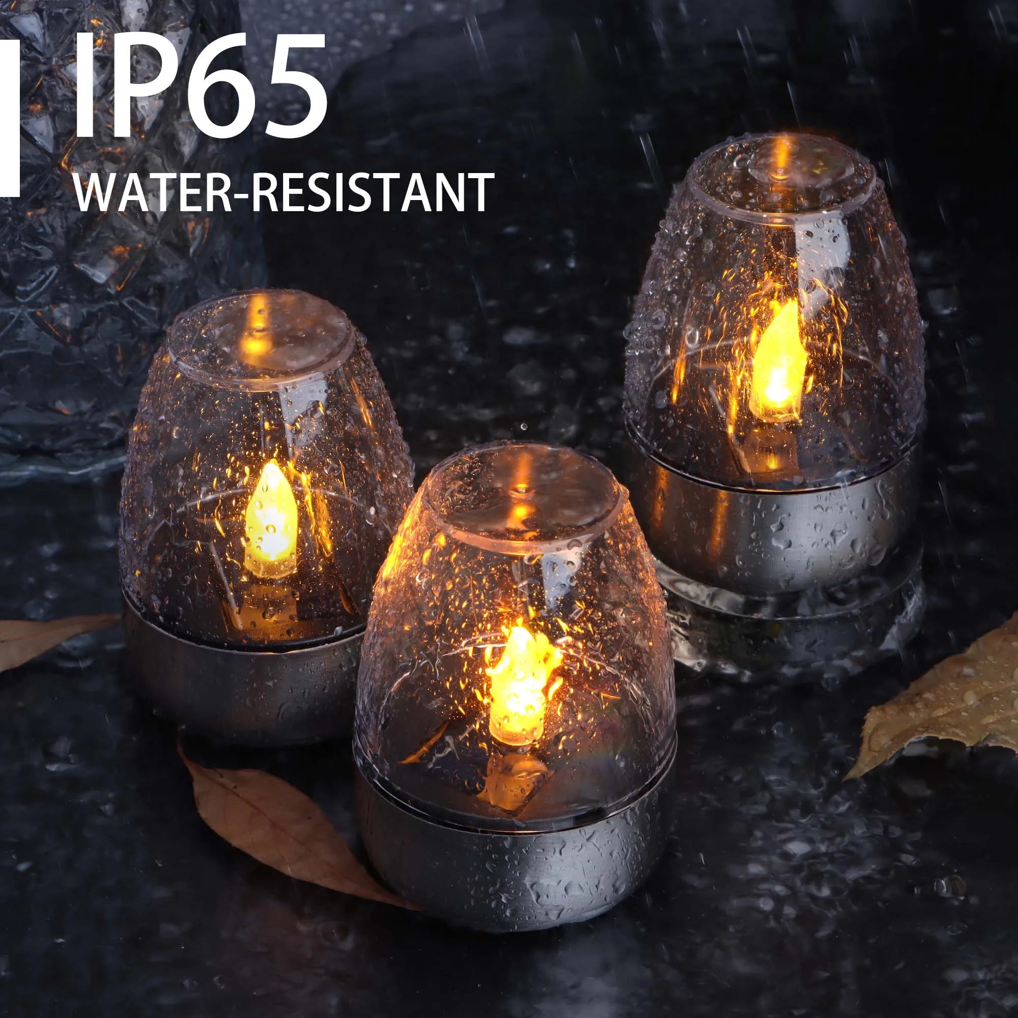 SolarFlame - Waterproof LED Candles