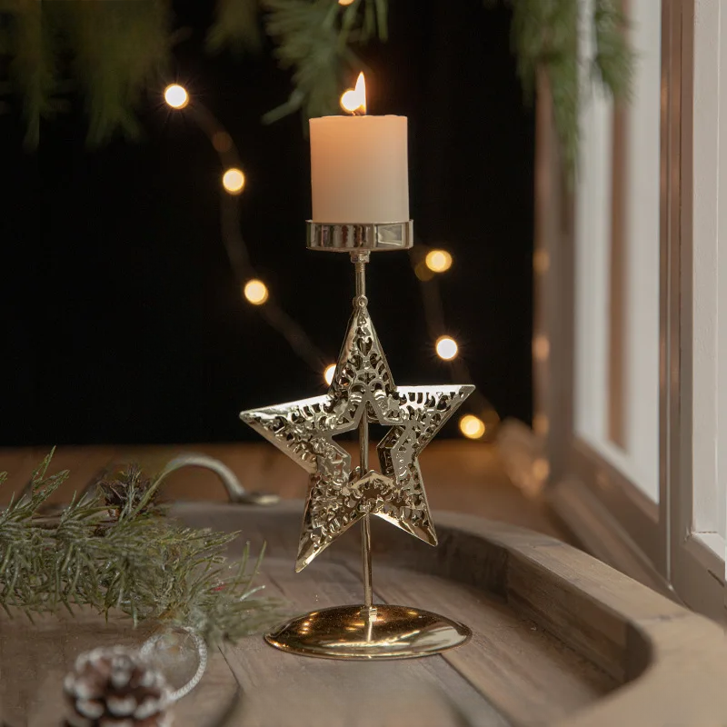 Glow - Star and Christmas Tree Candle Holder