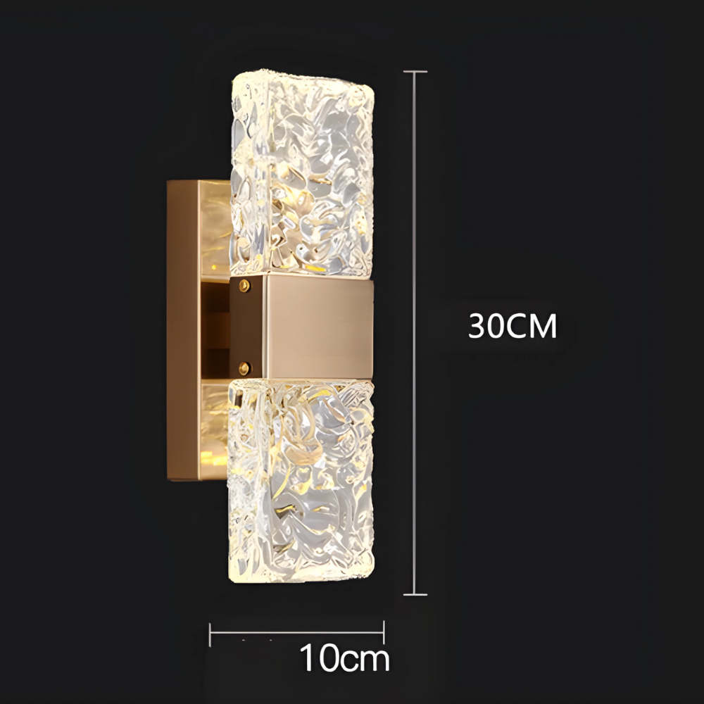 AuraCrystal - Designer Crystal Wall Lamp