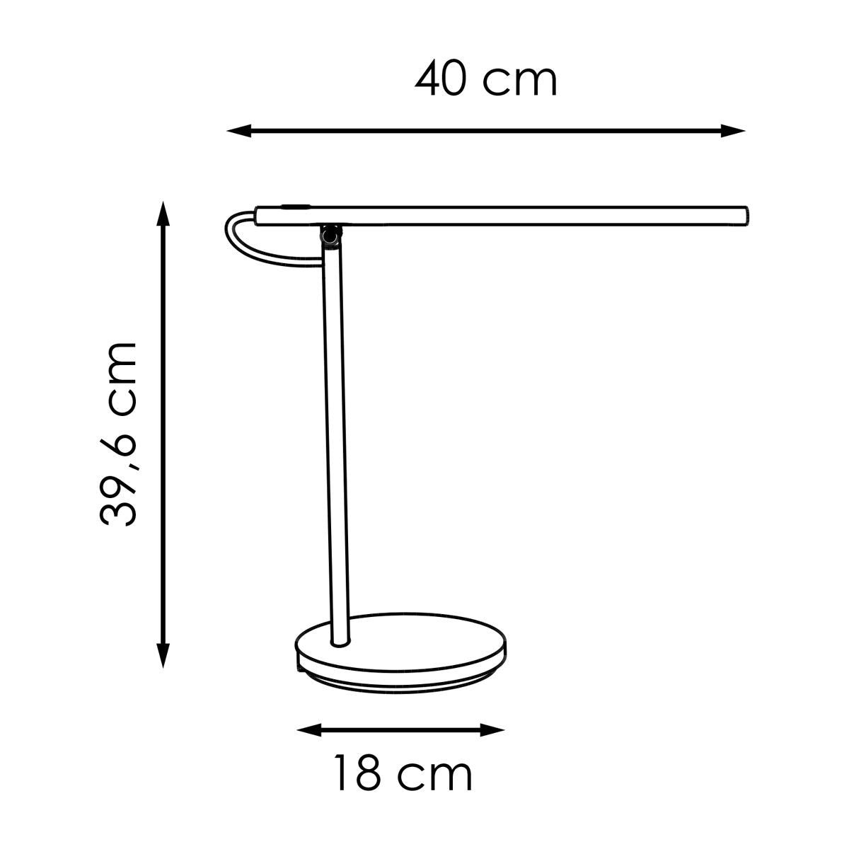 Home Sweet Home Dox LED Table Lamp - adjustable 5W, 750lm, 3000K, 40cm diameter - high quality material