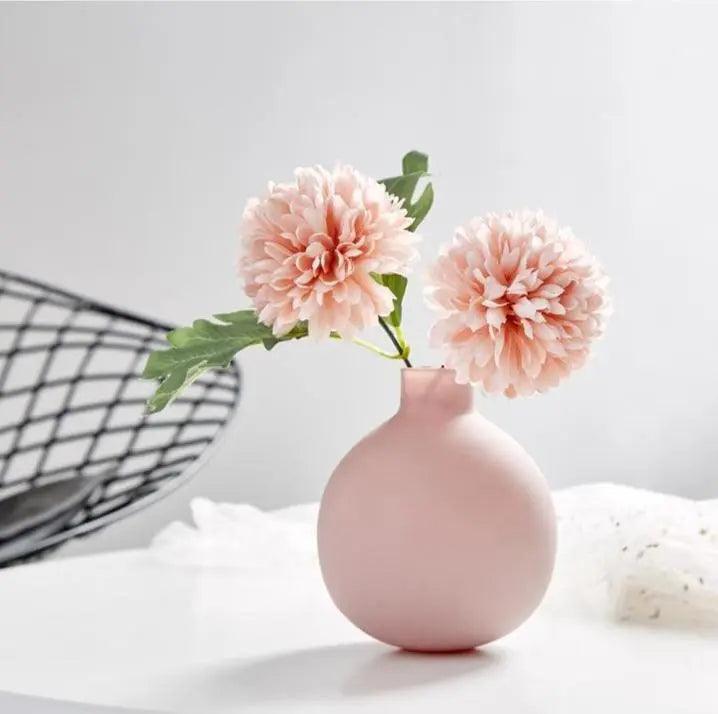 Modern Ceramic Vase Collection | Multi-Color Stylish Minimalist Home Decoration