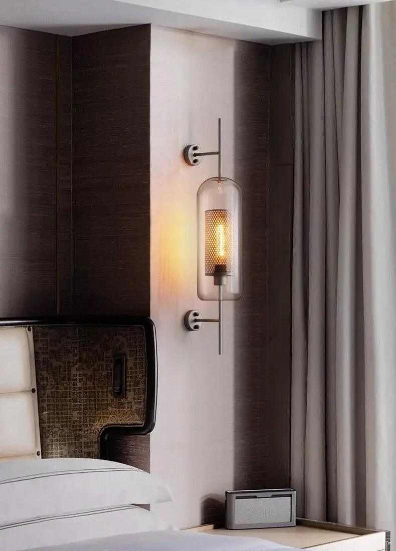 Luxury Wall Lights | Modern Nordic Design with Glass and Metal Finish