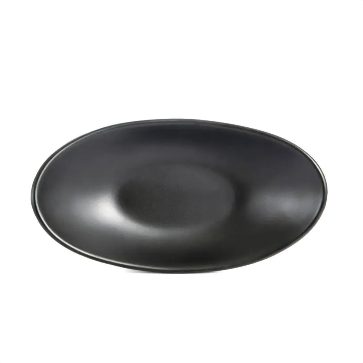 Black Oval Bowl | Modern Tableware for Stylish Dining