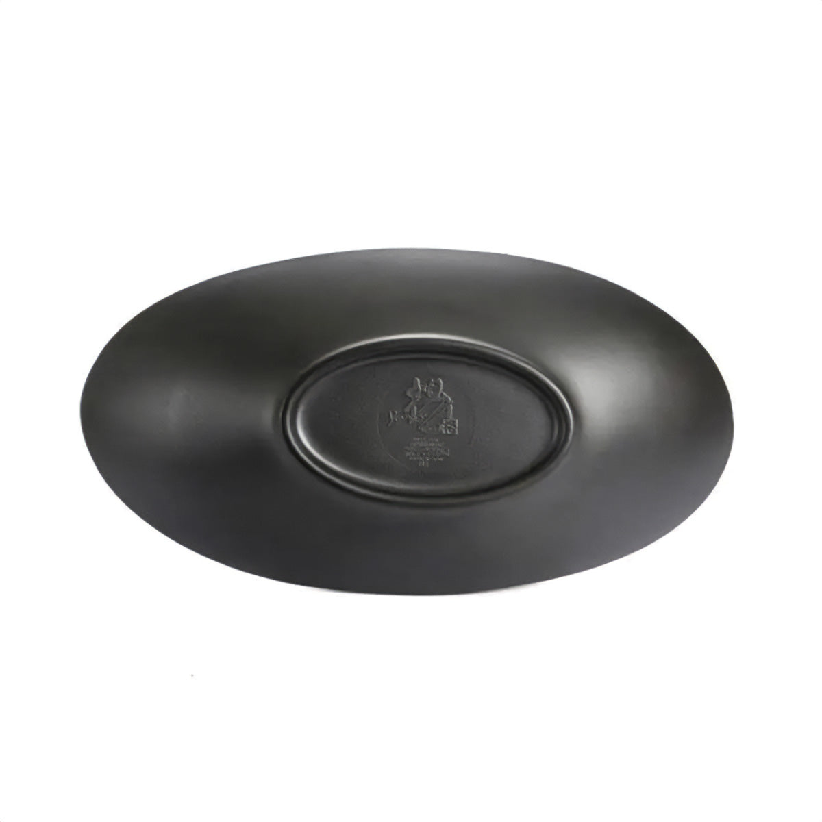 Black Oval Bowl | Modern Tableware for Stylish Dining