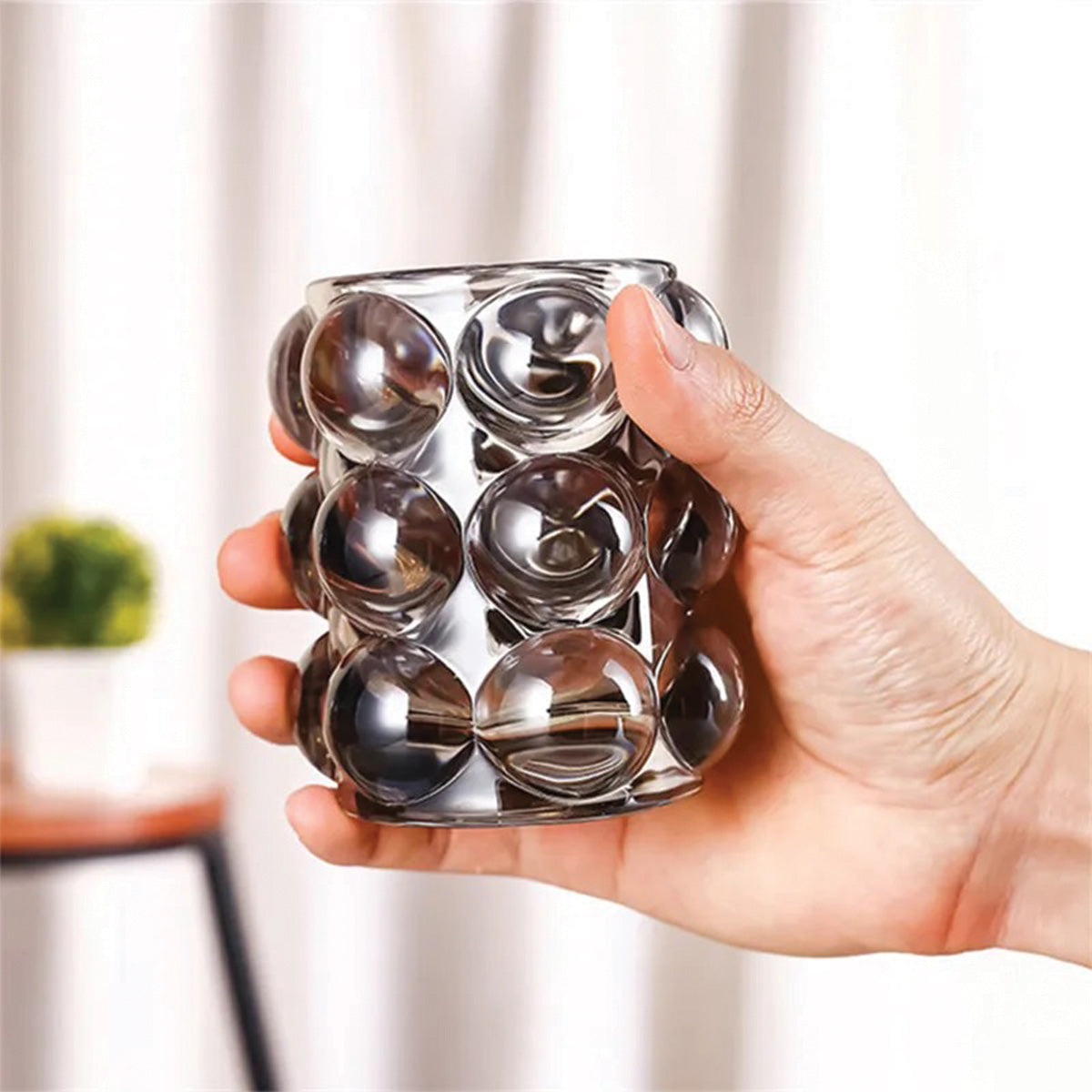 Bubble Glass Container | Stylish Decorative Storage Solution