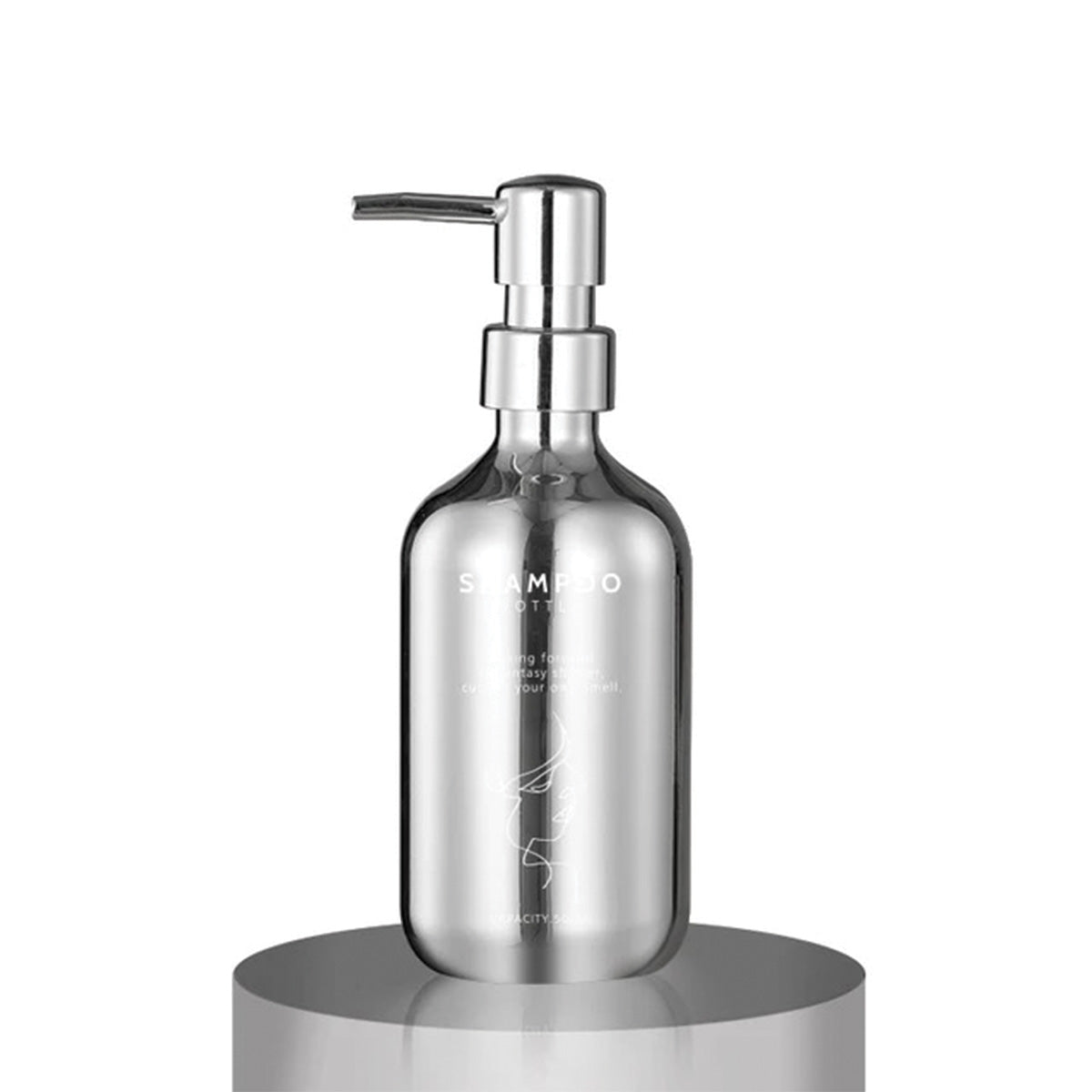 Chrome Soap Pump Set | Modern Design, Stylish Bathroom Accessory