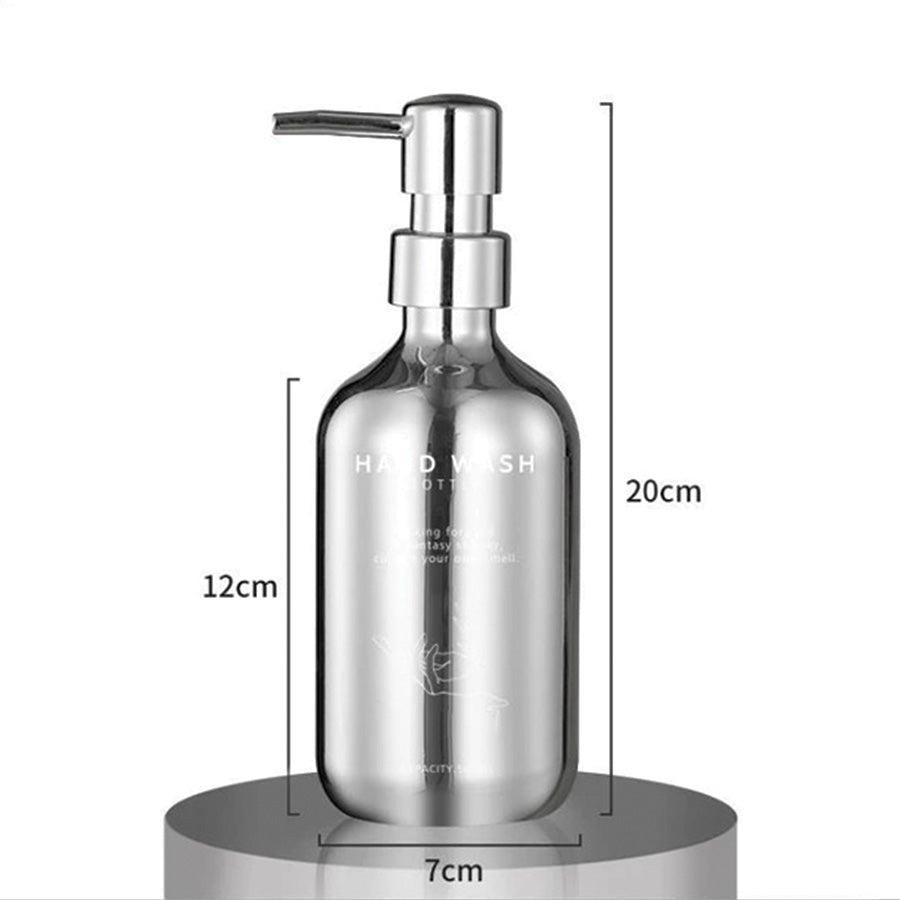 Chrome Soap Pump Set | Modern Design, Stylish Bathroom Accessory