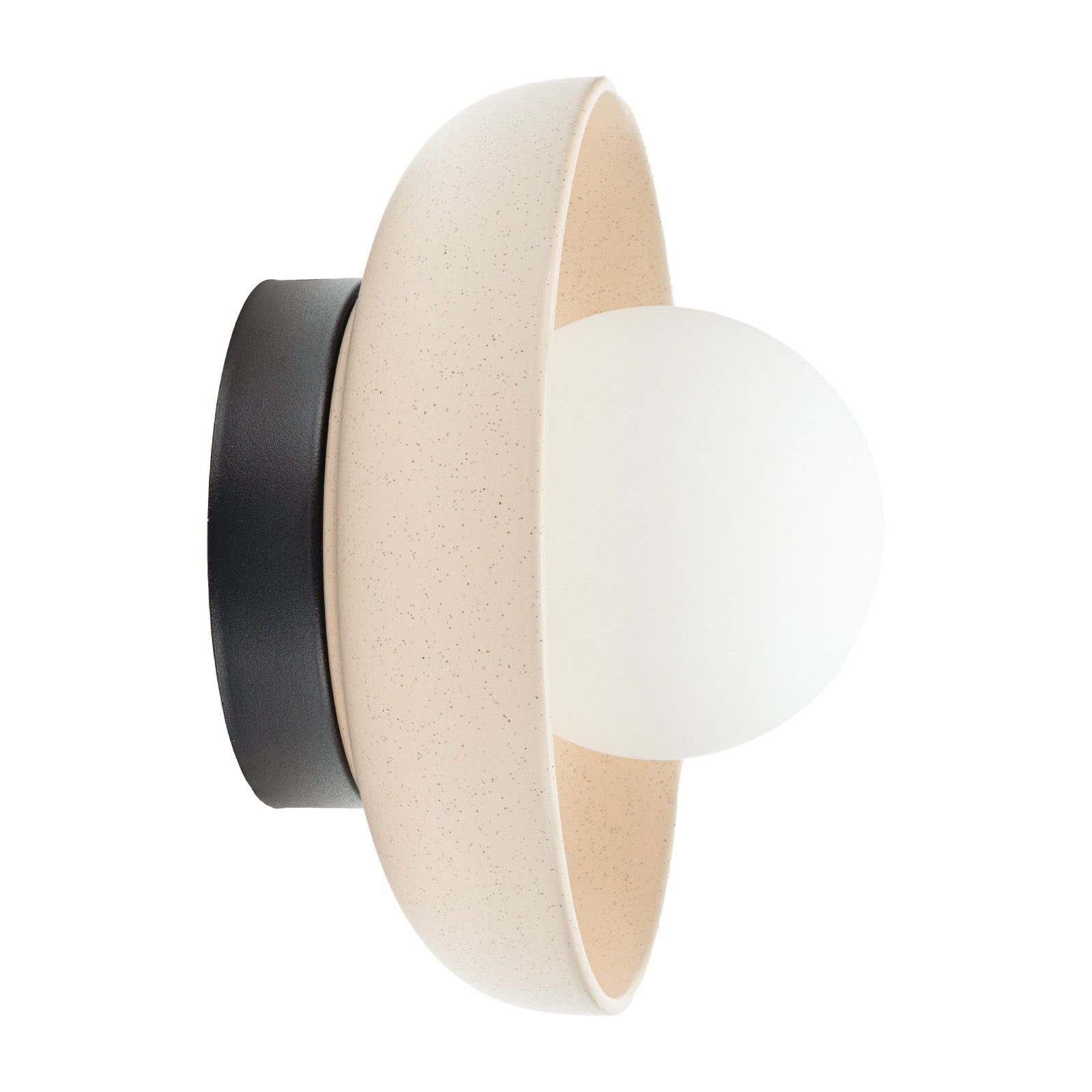 Modern Ceramic Stained Round Wall Light | Elegant Round Ceramic Design