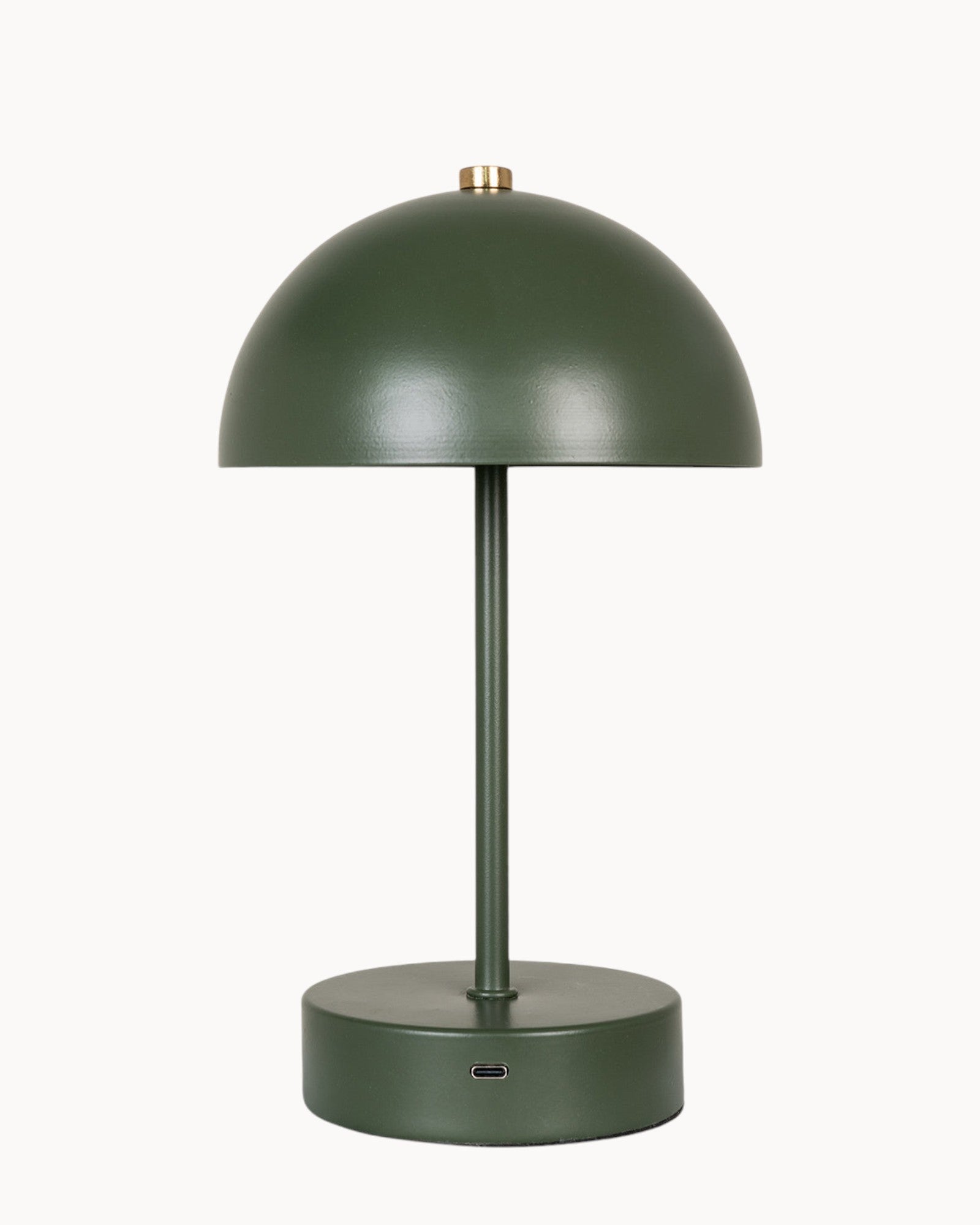 Lumen Leaf – Green Table Lamp – LED, Rechargeable – Modern Design for Living and Working Spaces