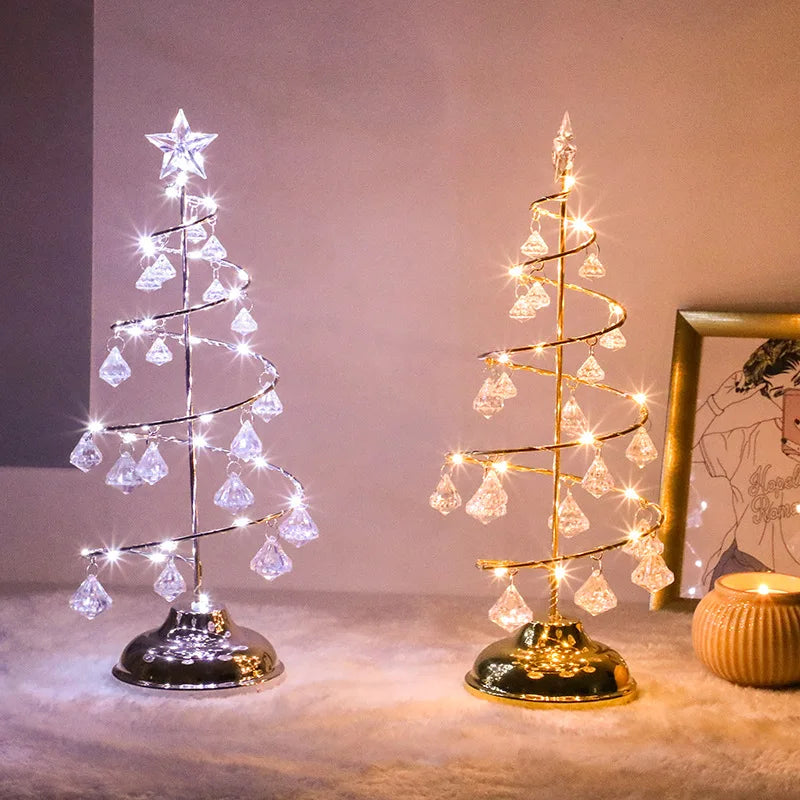 CrystalTree | Christmas Tree Table Lamp