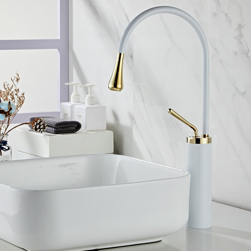 Drop Style Bathroom Sink Faucet | Sleek Modern Design and Functionality