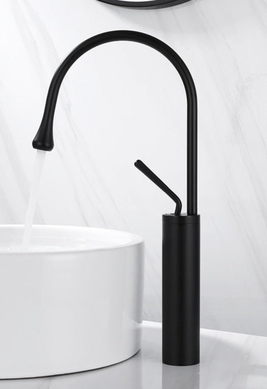 Drop Style Bathroom Sink Faucet | Sleek Modern Design and Functionality