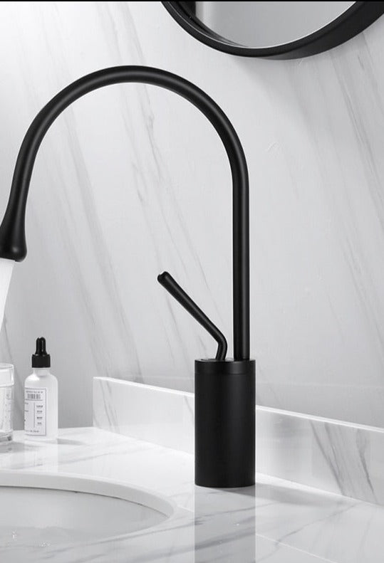 Drop Style Bathroom Sink Faucet | Sleek Modern Design and Functionality