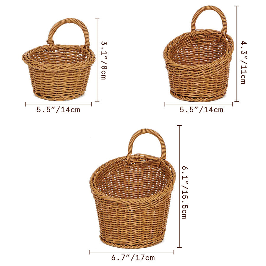 Handwoven Hanging Baskets | Artisan Storage Solutions