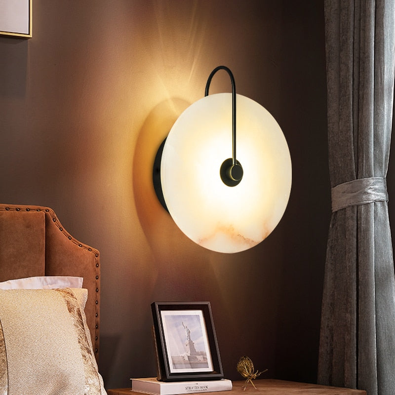 Modern Marble Wall Lights Collection | Eco-Friendly LED Sconces