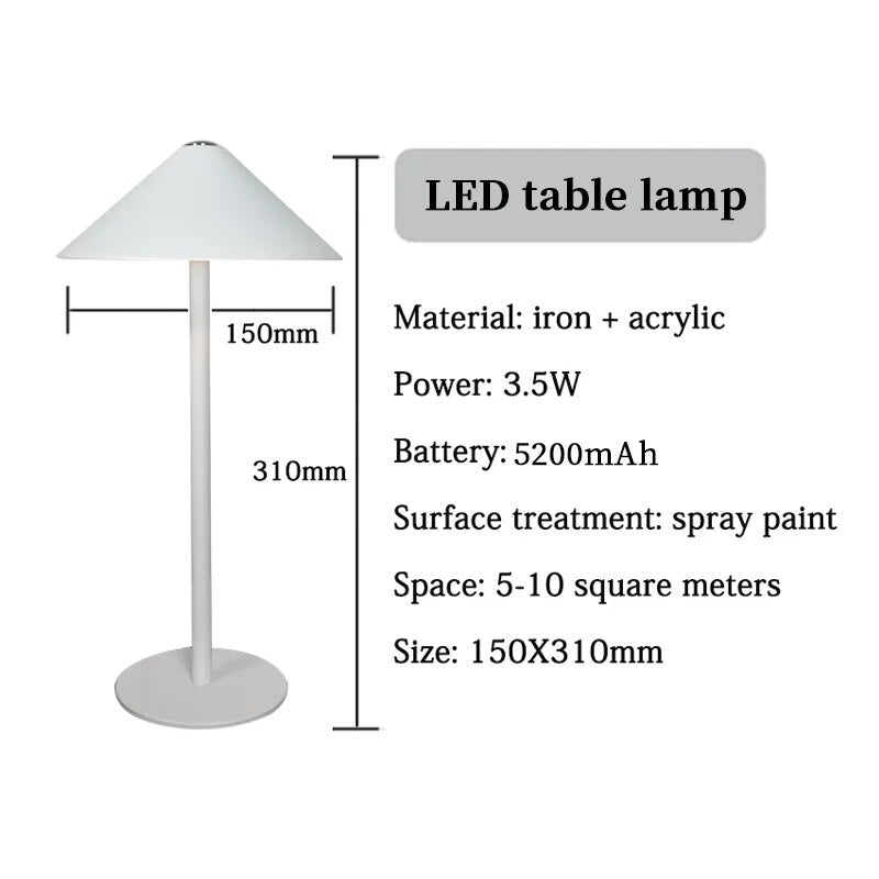 GoLumina - Rechargeable Desk Lamp