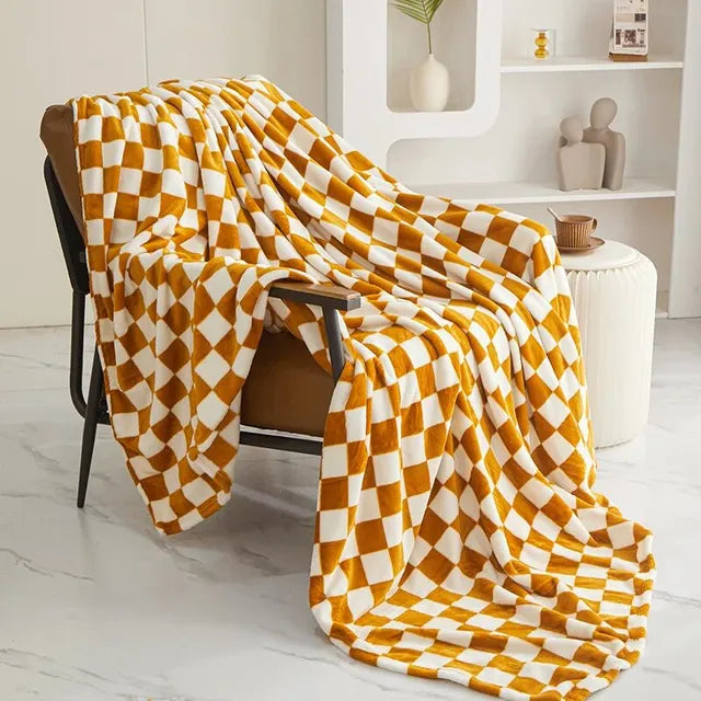 ClassicComfort - Trendy Checkerboard Blanket