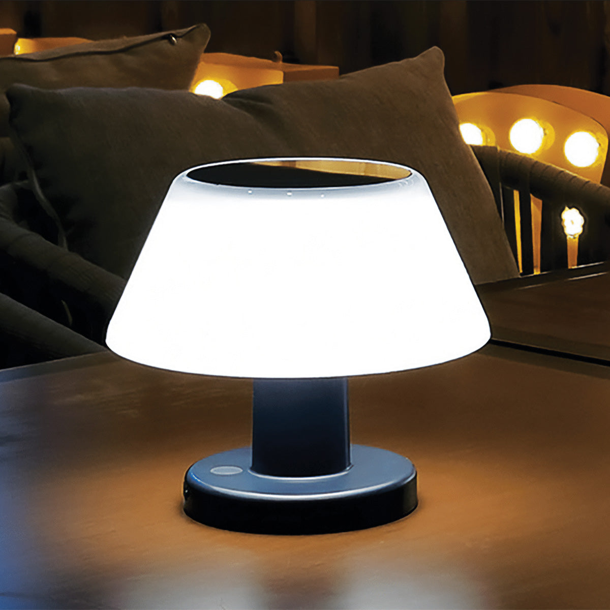 Solar Table Lamp | LED, Solar Powered, IP65 Waterproof