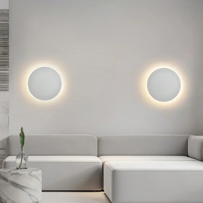 SleekSphere - Round LED Wall Light