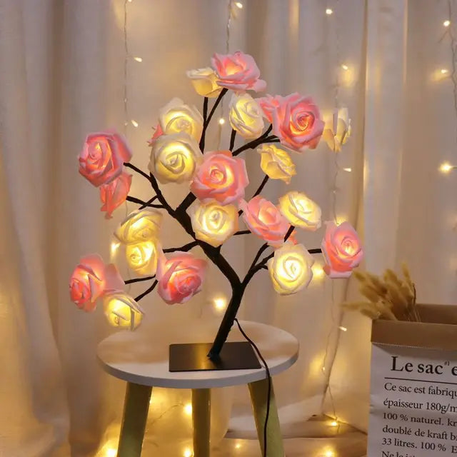 RosyAura - Rose Tree Lamp