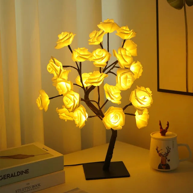 RosyAura - Rose Tree Lamp