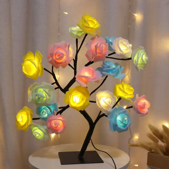 RosyAura - Rose Tree Lamp