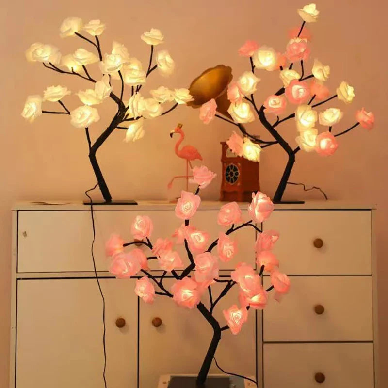 RosyAura - Rose Tree Lamp