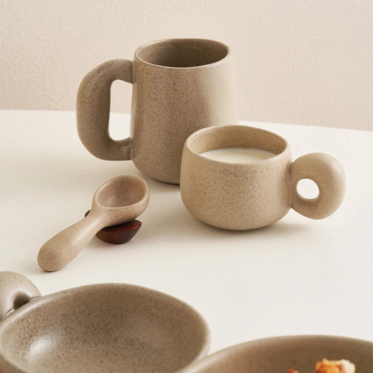 Louv Handmade Stone Mugs | Unique Ceramic Drinkware