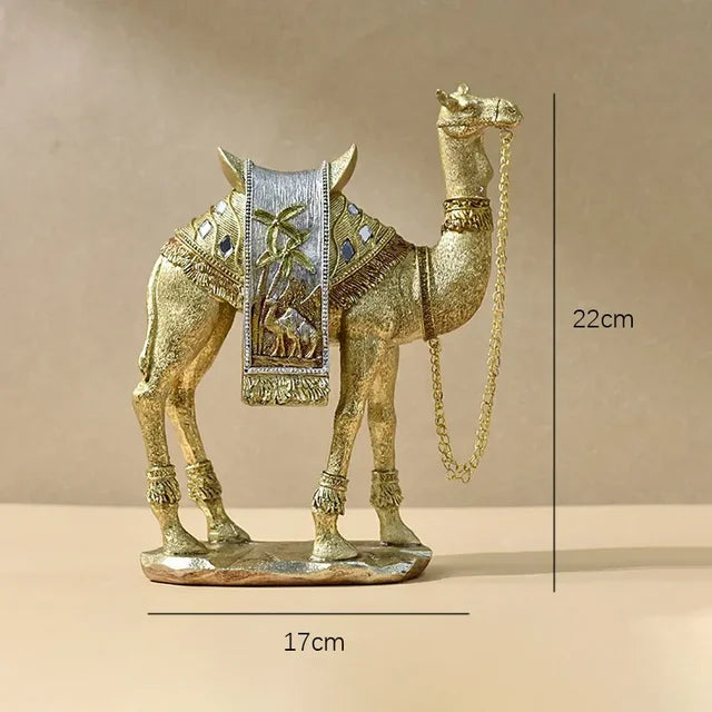 ArabicElegance - Luxurious Camel Sculpture