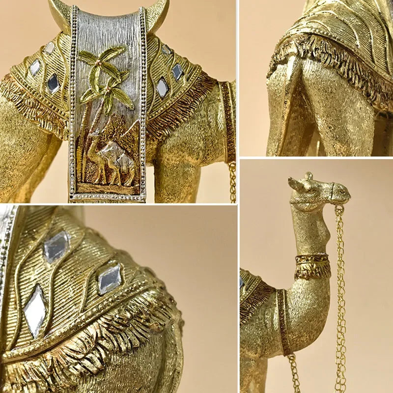 ArabicElegance - Luxurious Camel Sculpture