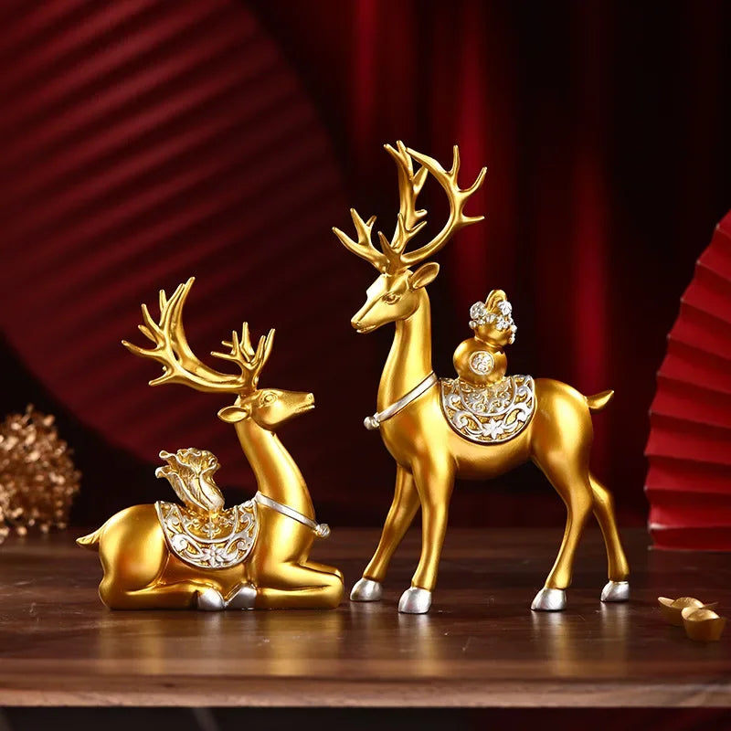 ChicDécor - Elegant Deer Figures