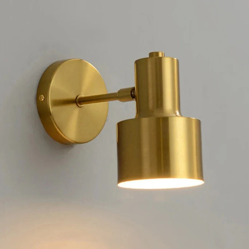 CelestialBrass - Modern Brass Plated Wall Sconce