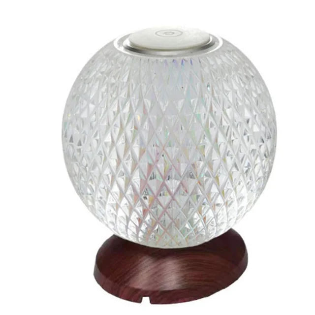 FlexiLuxe - Modern Wireless Crystal Table Lamp